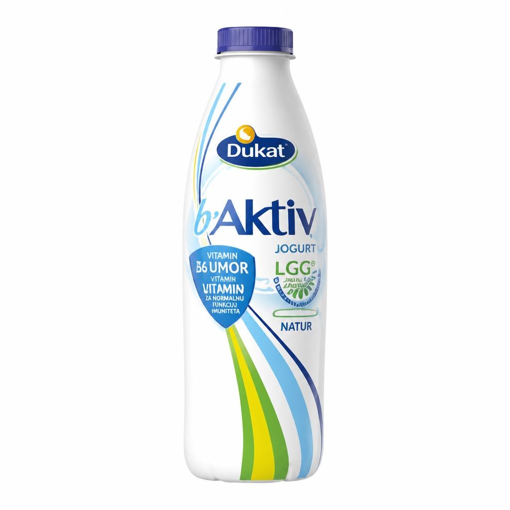 Dukat B'Aktiv jogurt 1kg - Akcija u trgovini Konzum