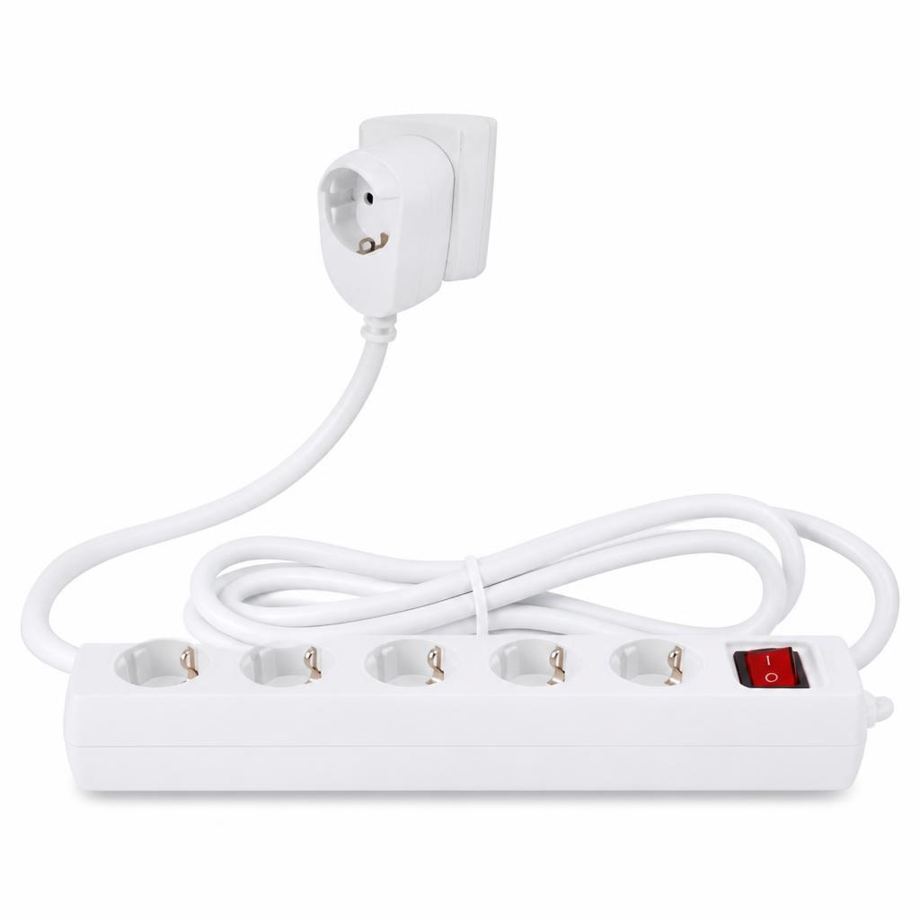 Produžni kabel 'Power Split' 1+1 šuko utičnica, kabel 5 m Akcija u trgovini Bauhaus