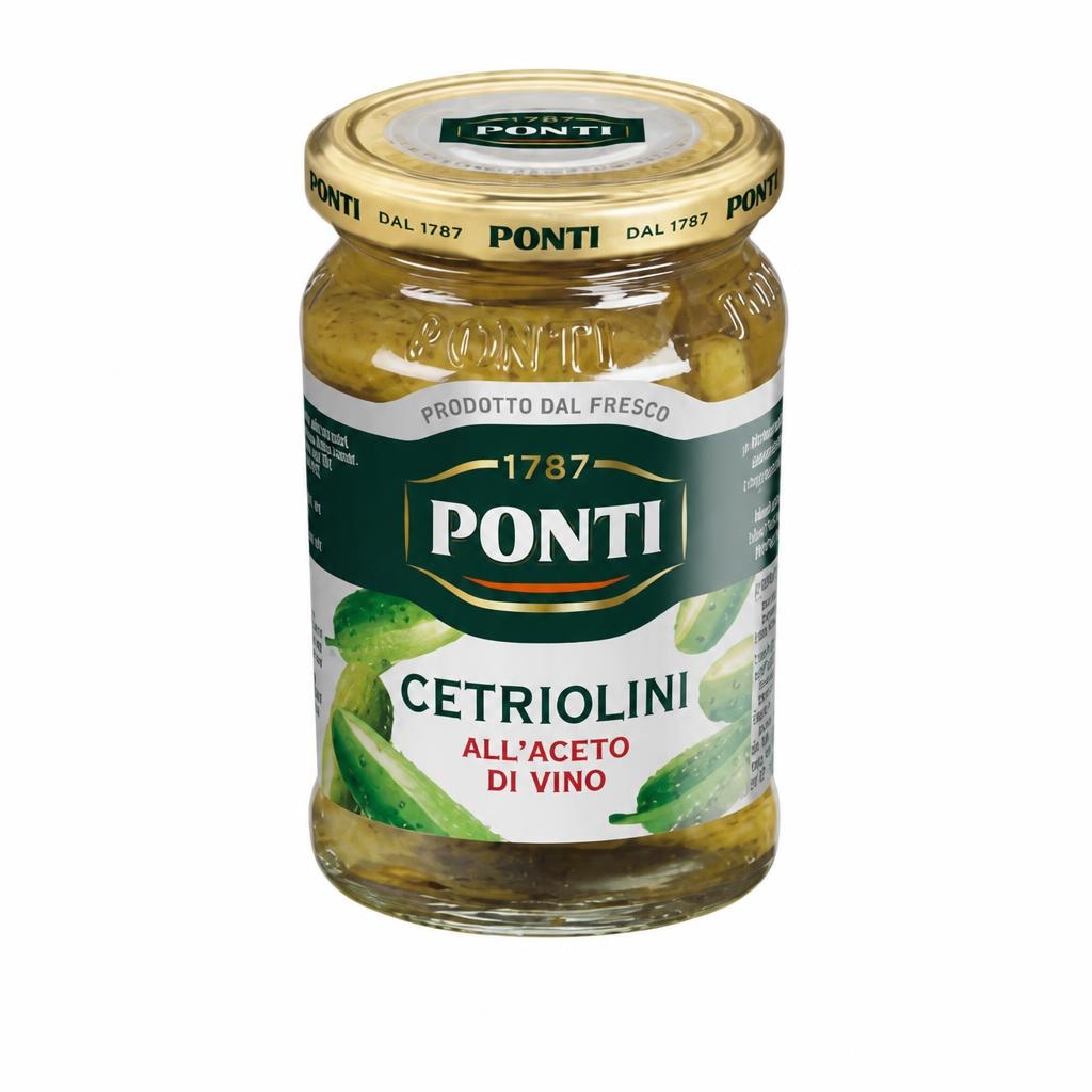 Ponti Krastavci u vinskom octu 290g - Akcija u trgovini Žabac
