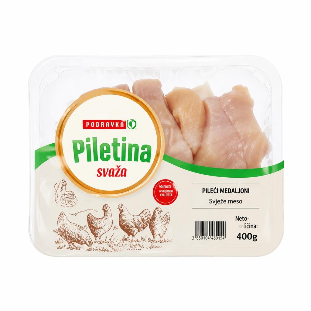 Pileći medaljoni 400 g Akcija u trgovini Spar