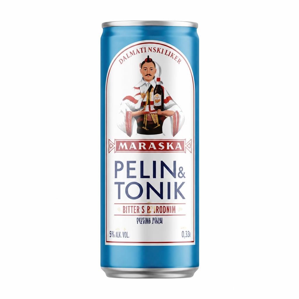 Maraska Pelin&Tonik 0,33l - Akcija u trgovini Konzum