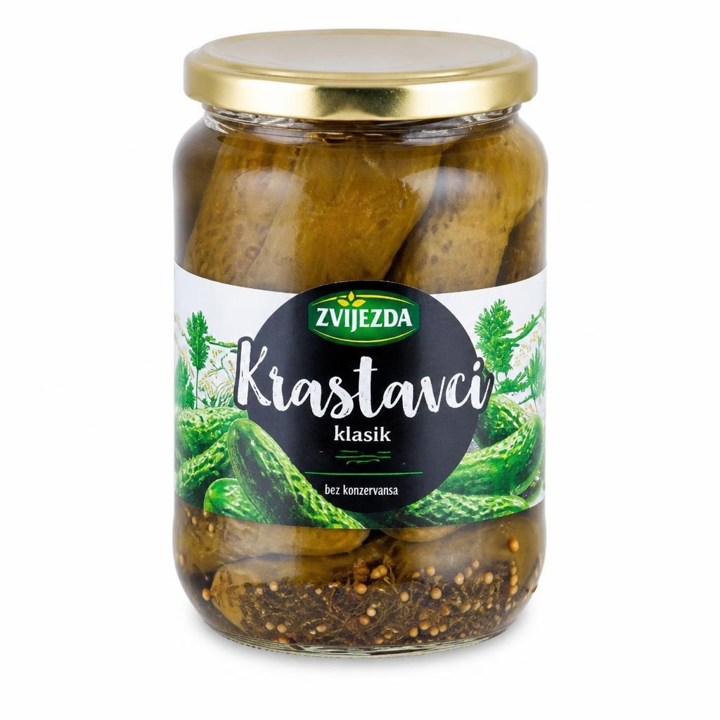 Zvijezda krastavci klasik 670 g Akcija u trgovini Kaufland