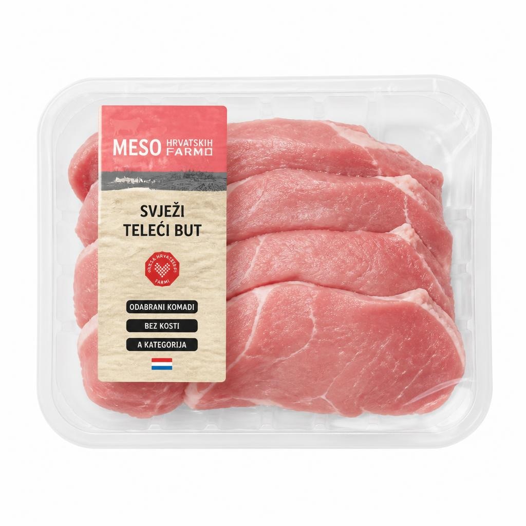 Svježi teleći but 450 g - Akcija u trgovini Lidl