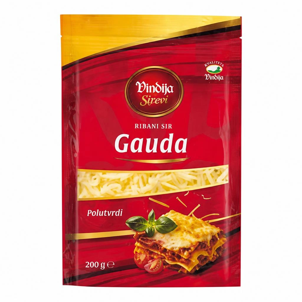 Vindija Gauda ribani sir 200g Akcija u trgovini KTC