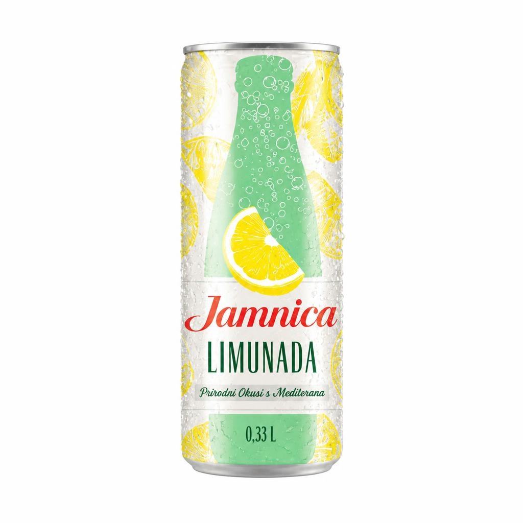 Jamnica Limunada 0.33L Akcija u trgovini Vrutak