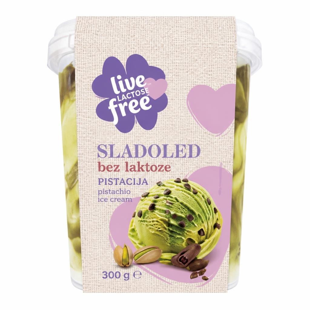 LIVE FREE GELATINO Sladoled 500 ml Akcija u trgovini Plodine