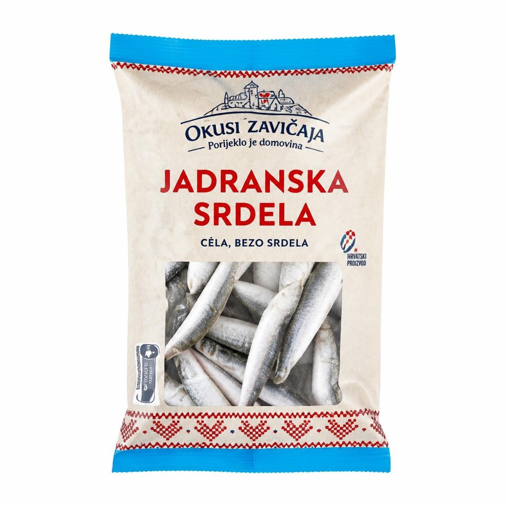 Okusi zavičaja Jadranska srdela 100 g Akcija u trgovini Lidl