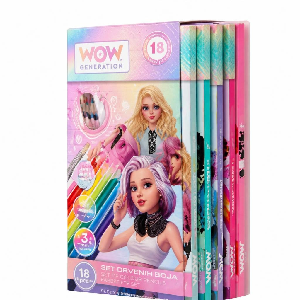 Wow Generation set drvenih boja 48 komada (12x4) Akcija u trgovini Interspar