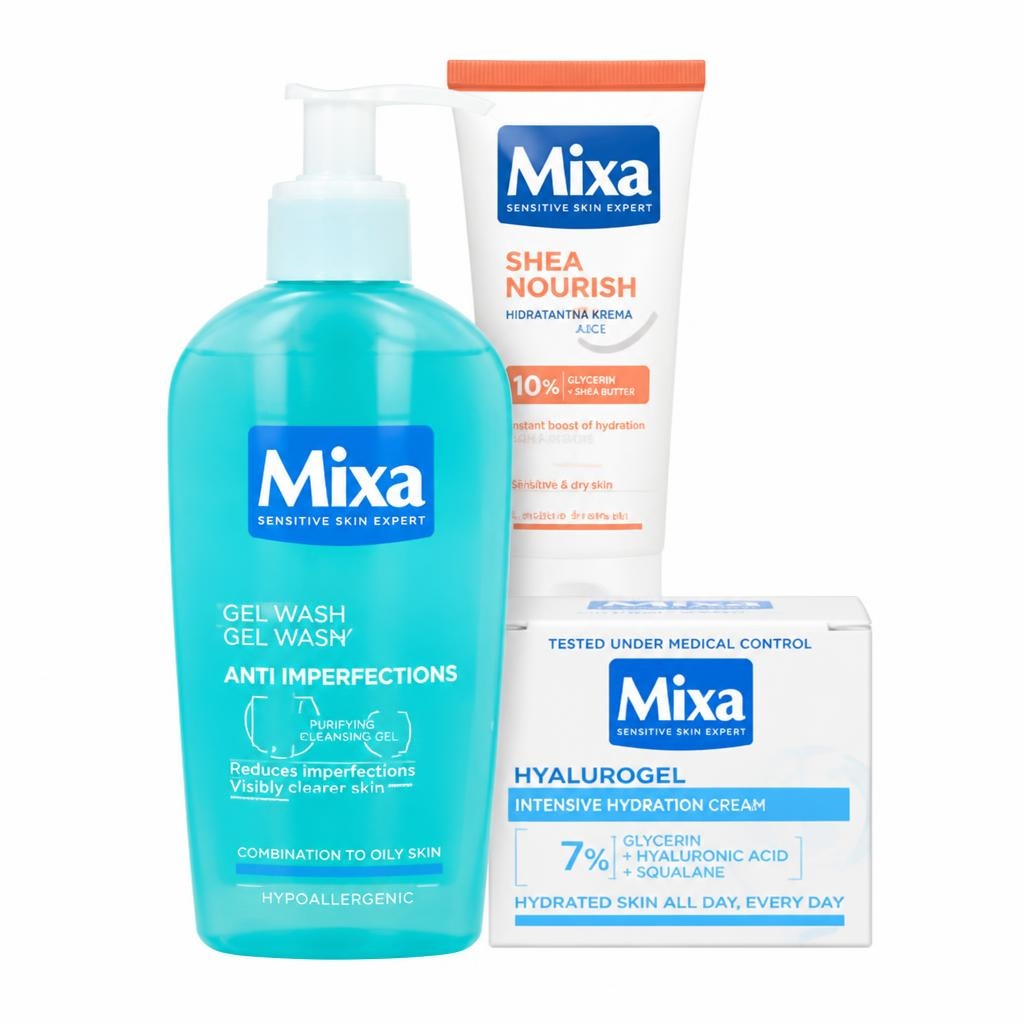 Mixa proizvodi od 30 ml do 400 ml Akcija u trgovini Spar