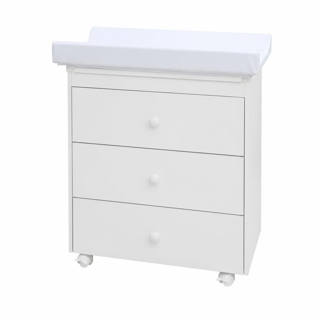 Komoda za previjanje s kadicom Lisabon 2 97x76x47 cm Akcija u trgovini Lesnina