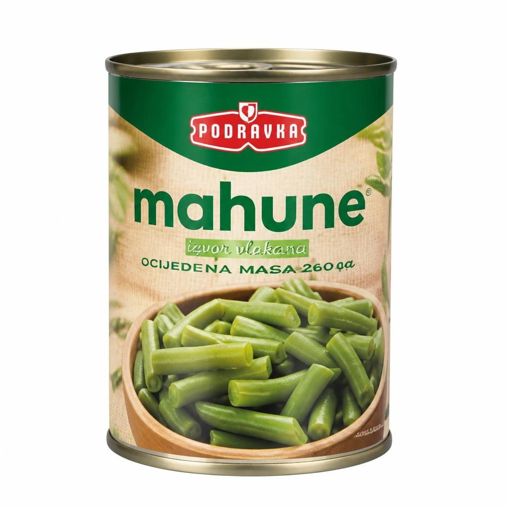Podravka mahune 420 g Akcija u trgovini Tommy