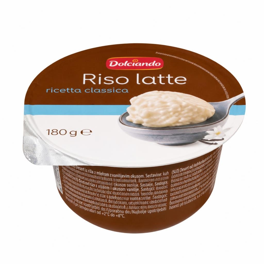 Dolciando desert riža vanilija 180 g Akcija u trgovini Eurospin