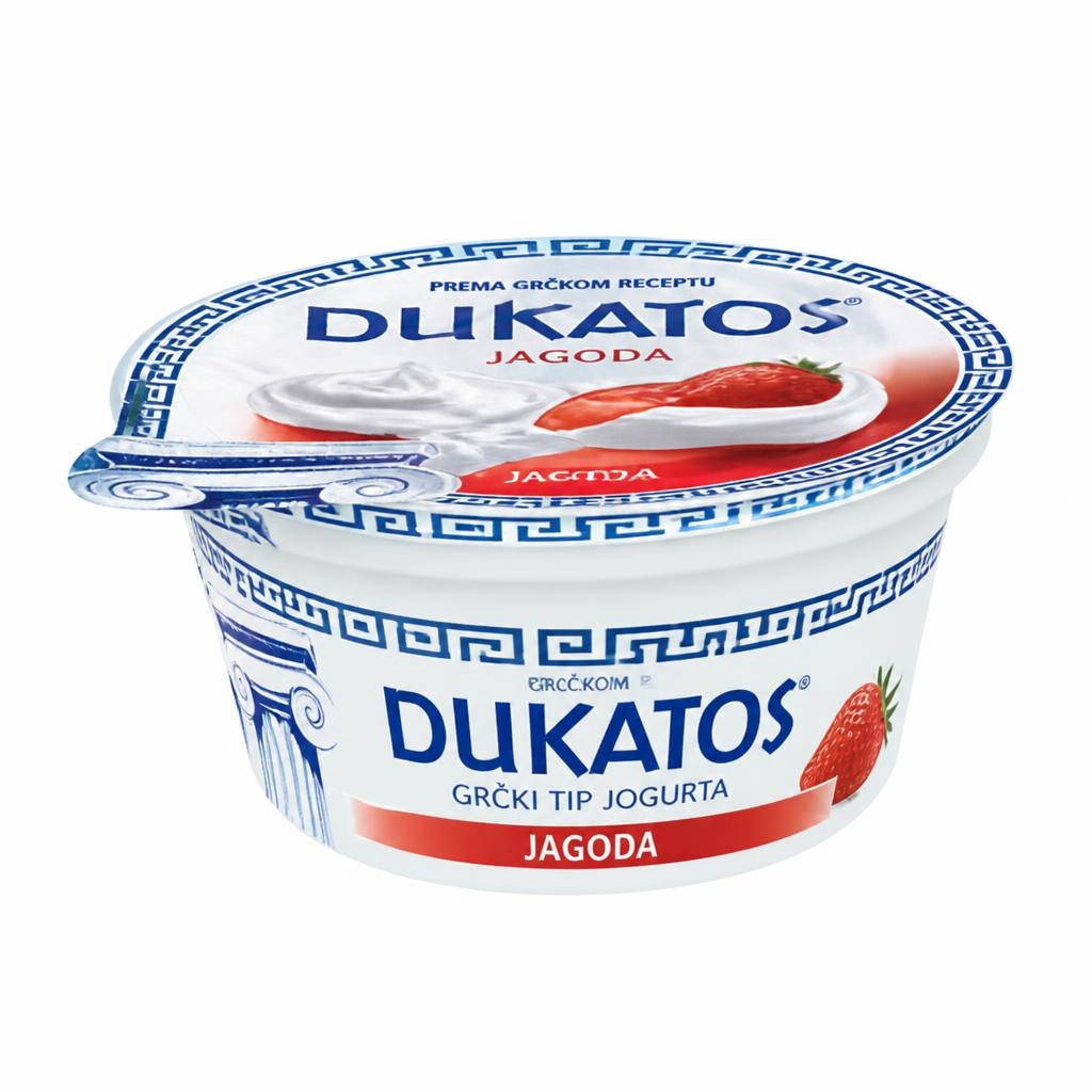 Grčki tip jogurta Dukatos 150 g Akcija u trgovini Djelo