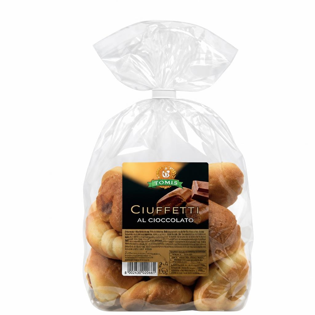 Ciuffetti Pecivo s čokoladnim punjenjem 200 g - Akcija u trgovini NTL