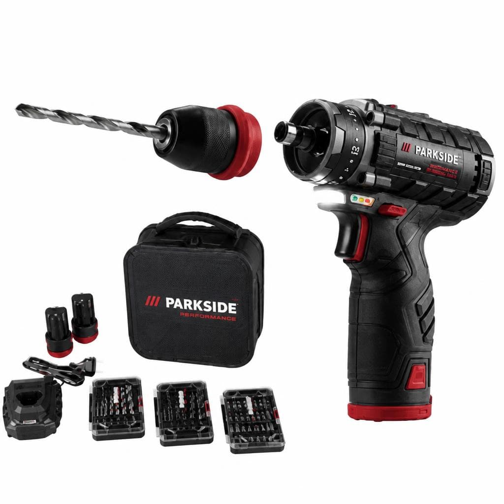 Parkside Performance Aku bušilica/odvijač Set Akcija u trgovini Lidl