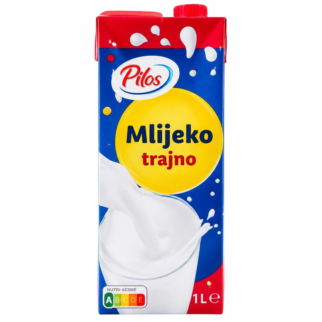 Pilos Trajno mlijeko 1 L Akcija u trgovini Lidl