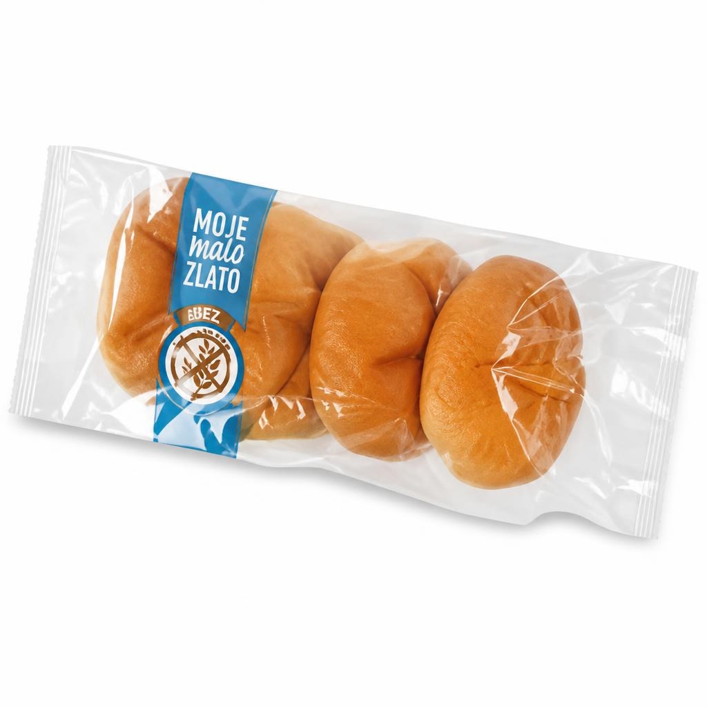 Pecivo bijelo Moje malo zlato bez glutena 120 g Akcija u trgovini Spar
