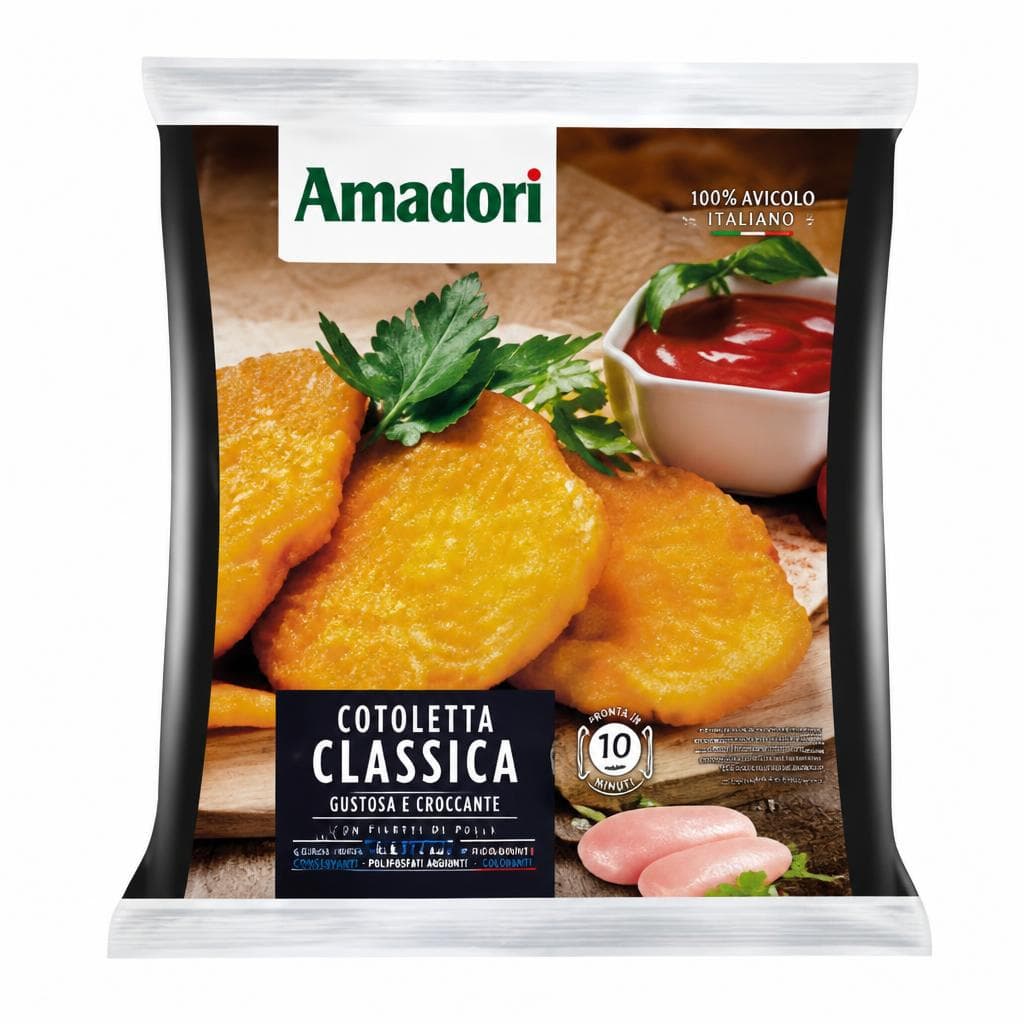 Amadori pileći panirani odresci 700 g Akcija u trgovini Stanić Diskont