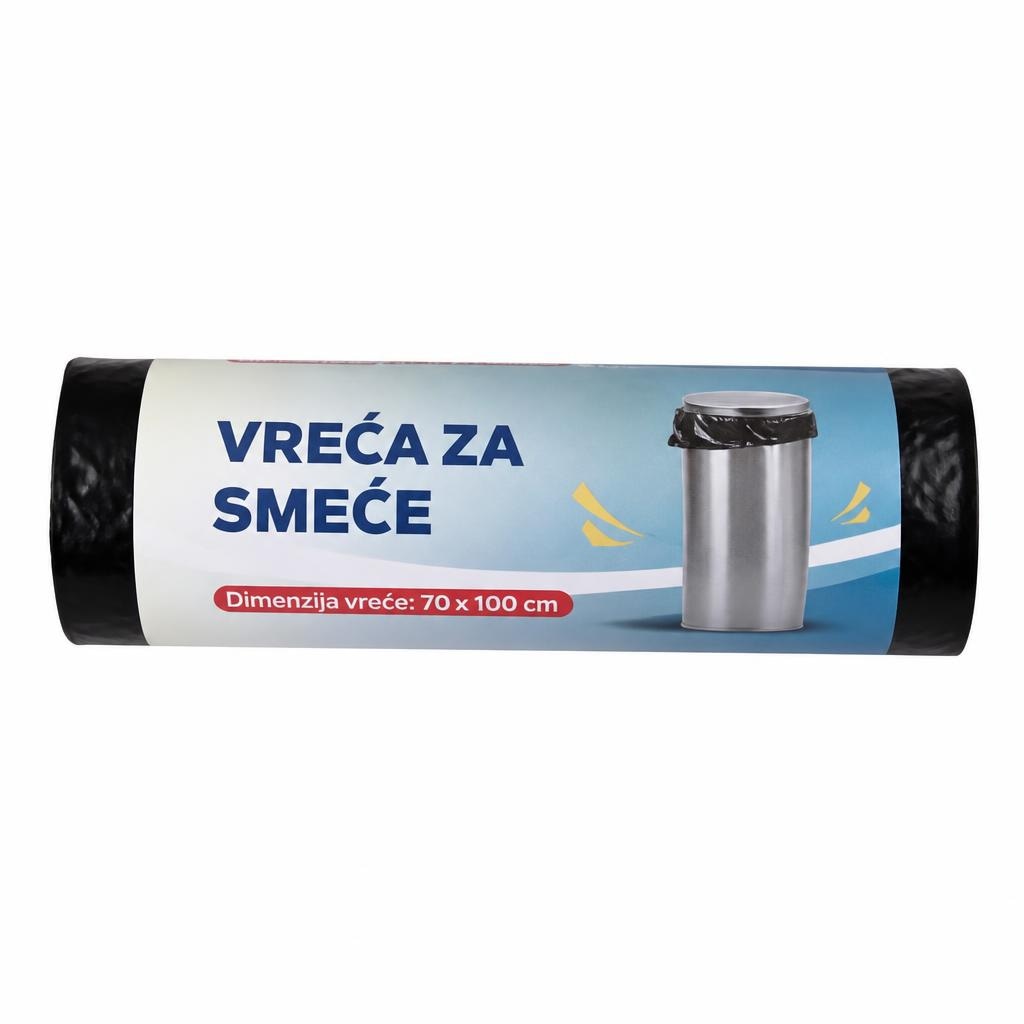 Vreće za smeće 15/1, 70 l, 60 x 80 cm - Akcija u trgovini Stanić Diskont