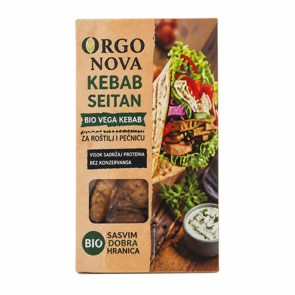 Orgo Nova seitan kebab 200 g Akcija u trgovini Spar