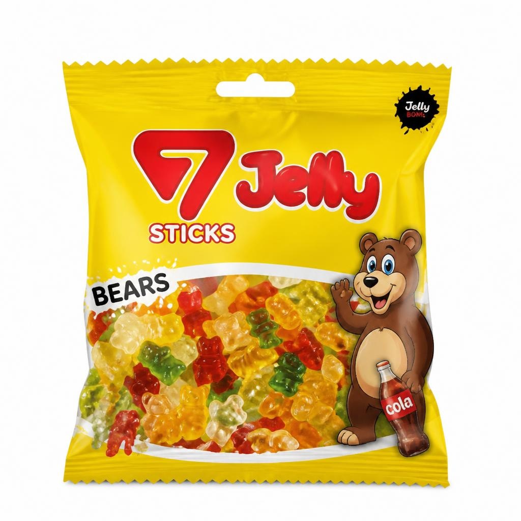 Jelly bomboni gumeni medvjedići, cola 100 g Akcija u trgovini NTL
