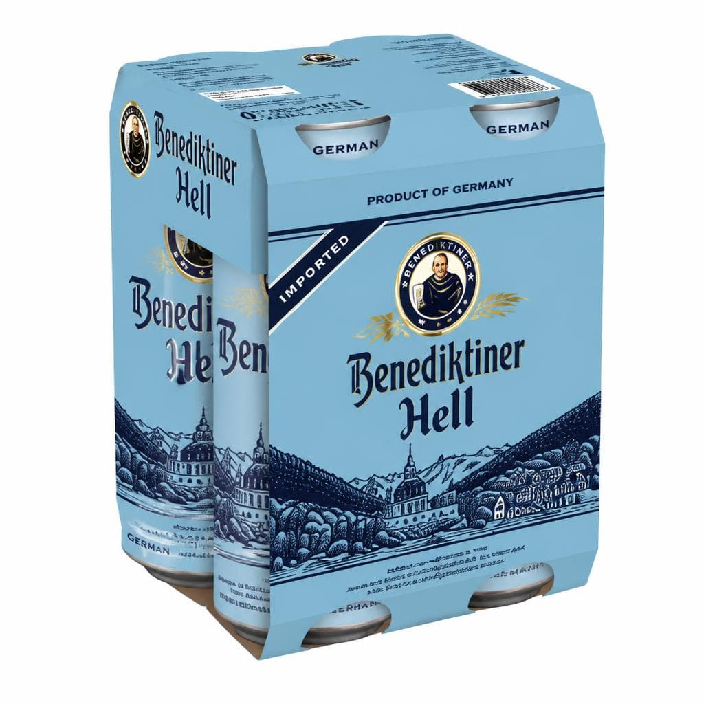 Benediktiner Hell 4x0,5l Akcija u trgovini Konzum