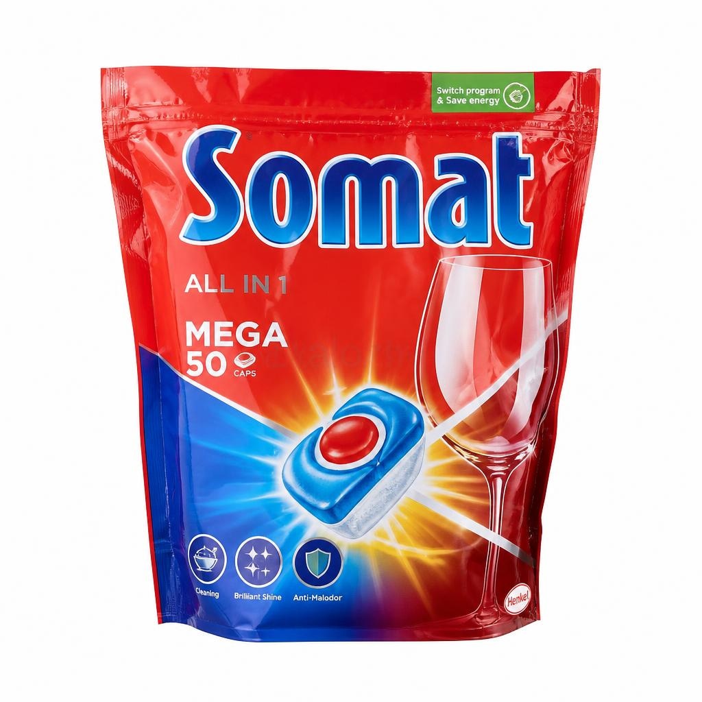 Somat deterdžent za pranje posuđa 50/1 ili 1.08 L Akcija u trgovini Kaufland