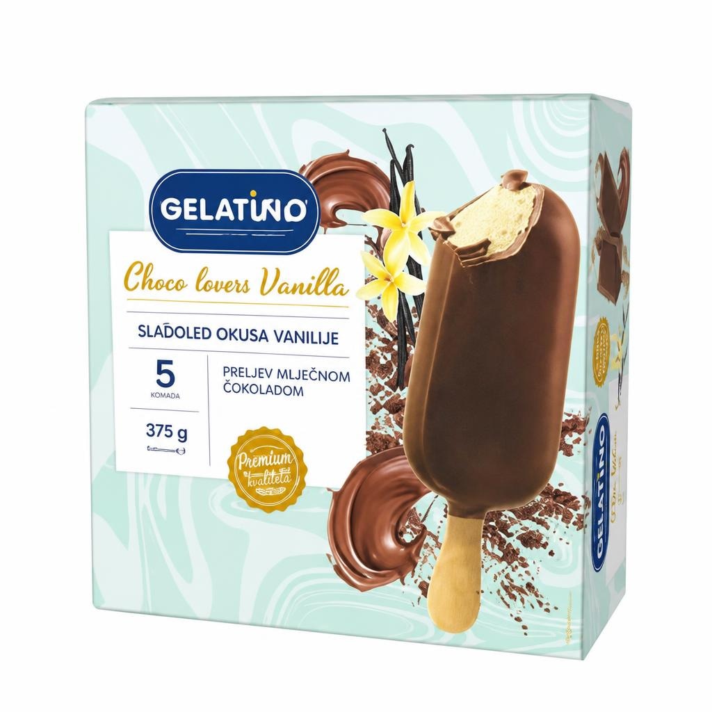 Gelatino Sladoled 5 x 110 ml - Akcija u trgovini Plodine