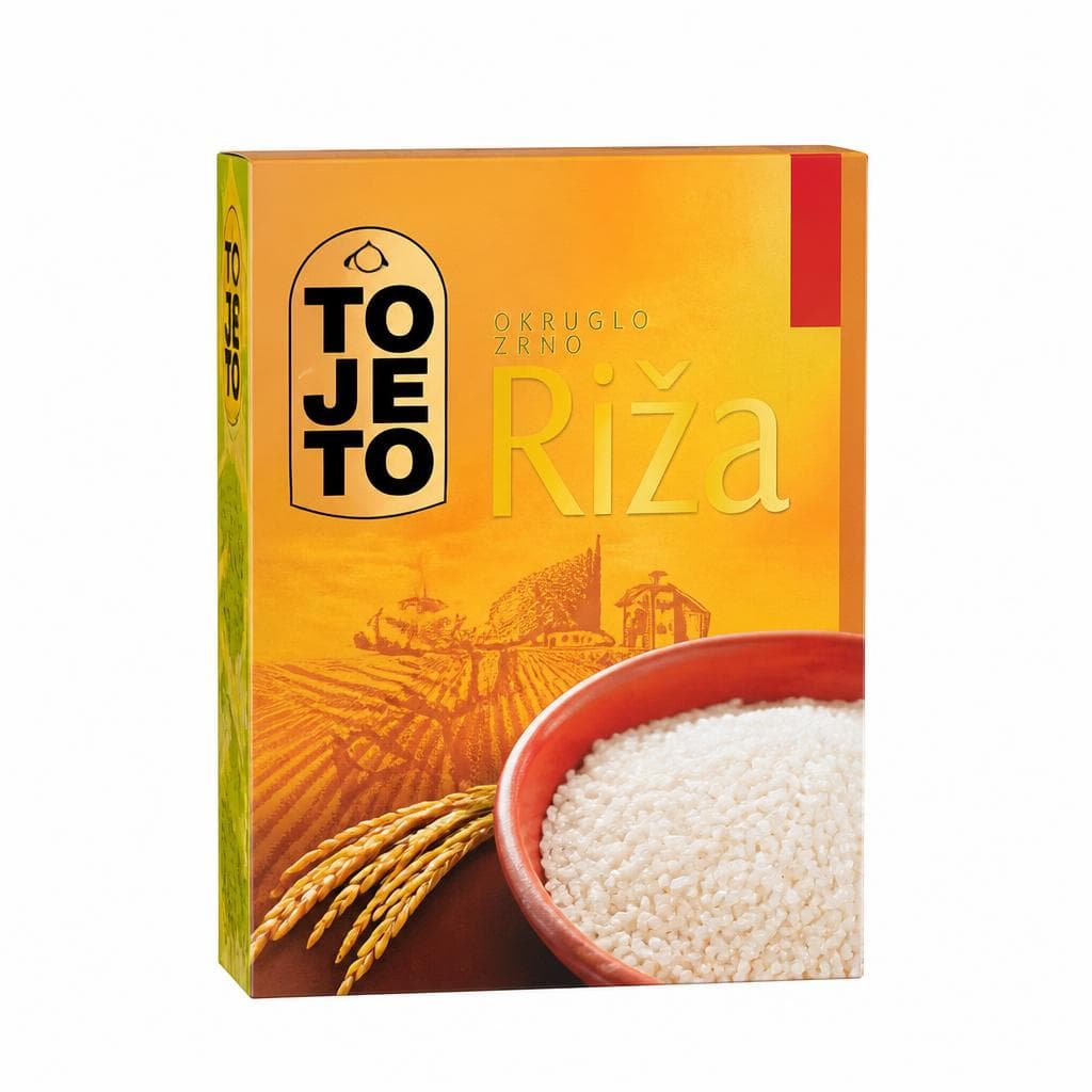 ToJeTo riža okruglo zrno 1 kg Akcija u trgovini NTL