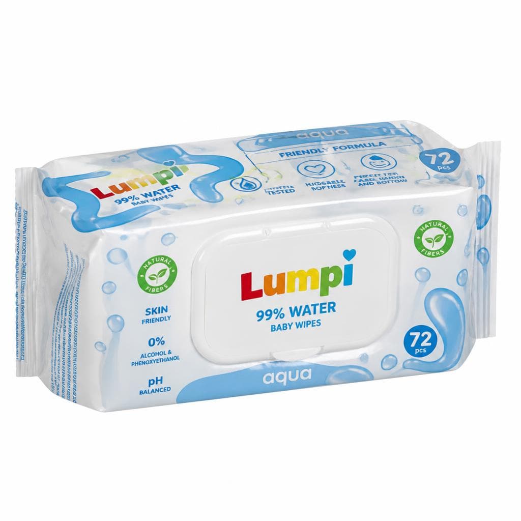 Lumpi vlažne maramice 72/1 Akcija u trgovini Konzum