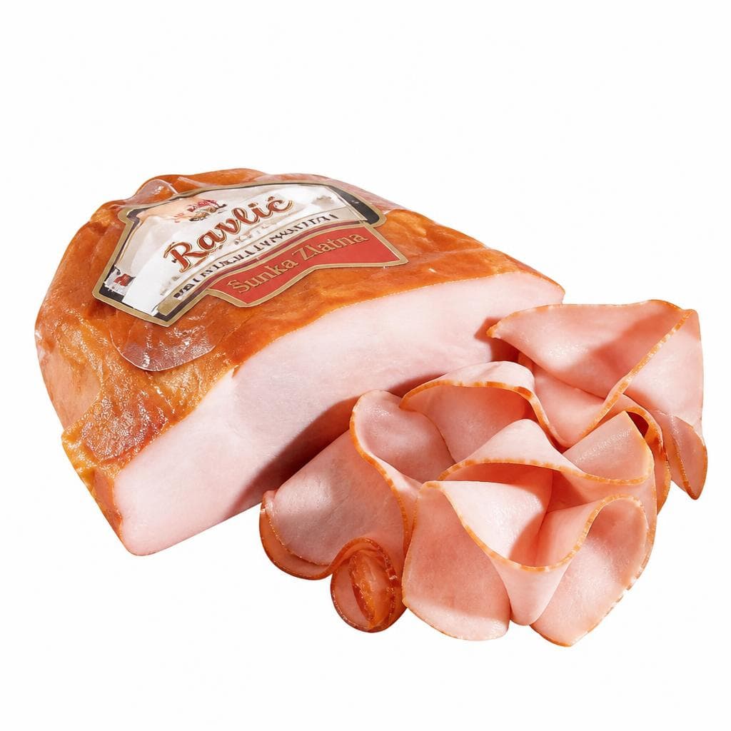 Šunka zlatna Ravlić 1 kg Akcija u trgovini Interspar