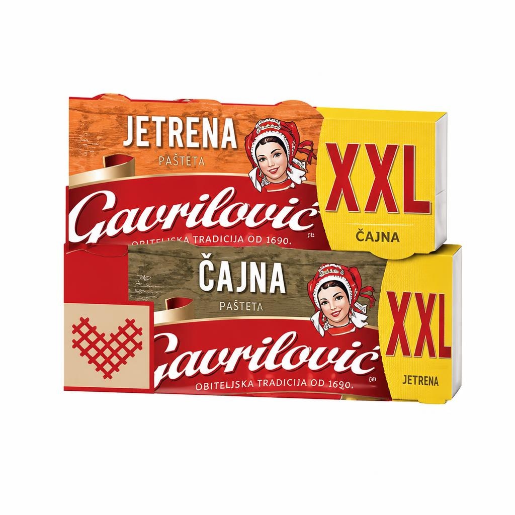 Gavrilović Pašteta XXL 4 x 100 g - Akcija u trgovini Lidl