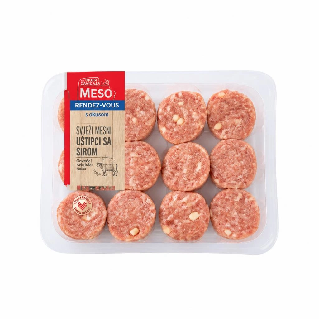 Svježi mesni uštipci sa sirom 400 g Akcija u trgovini Lidl