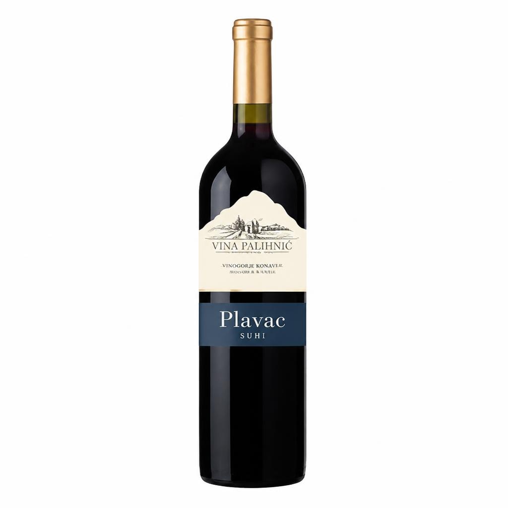 Plavac Palihnić kvalitetno vino 1 L Akcija u trgovini KTC