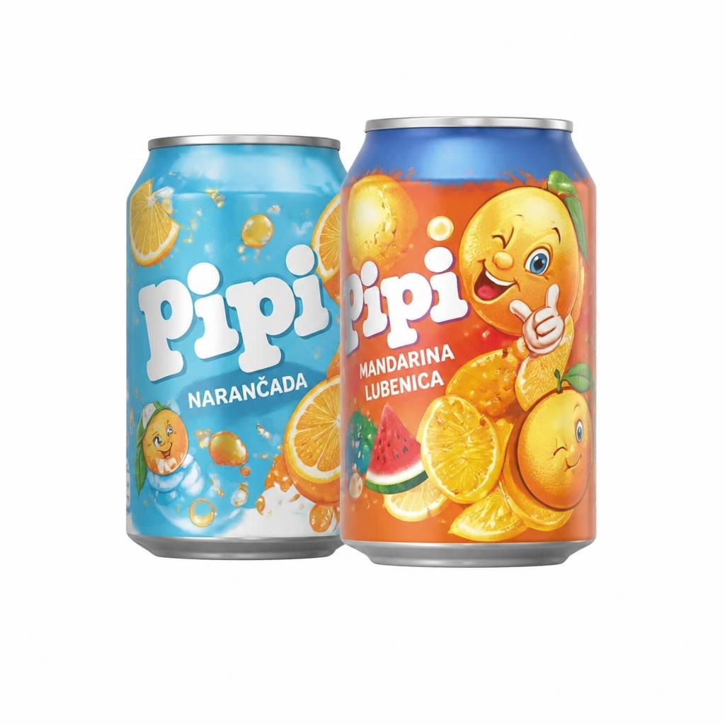 Pipi Narančada/Mandarina lubenica 0,33 l - Akcija u trgovini Gavranović
