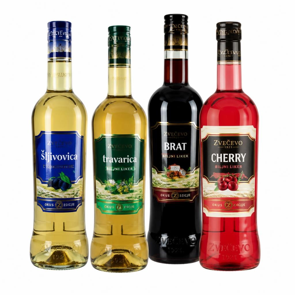 Rakije i likeri ZveÄevo 0,7 L ili 1 L Akcija u trgovini Spar