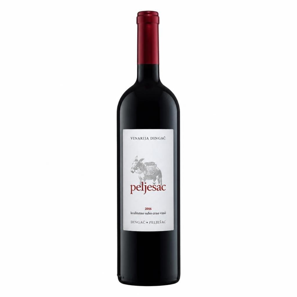 Pelješac crno vino 0,75 l VINARIJA DINGAČ Akcija u trgovini Konzum