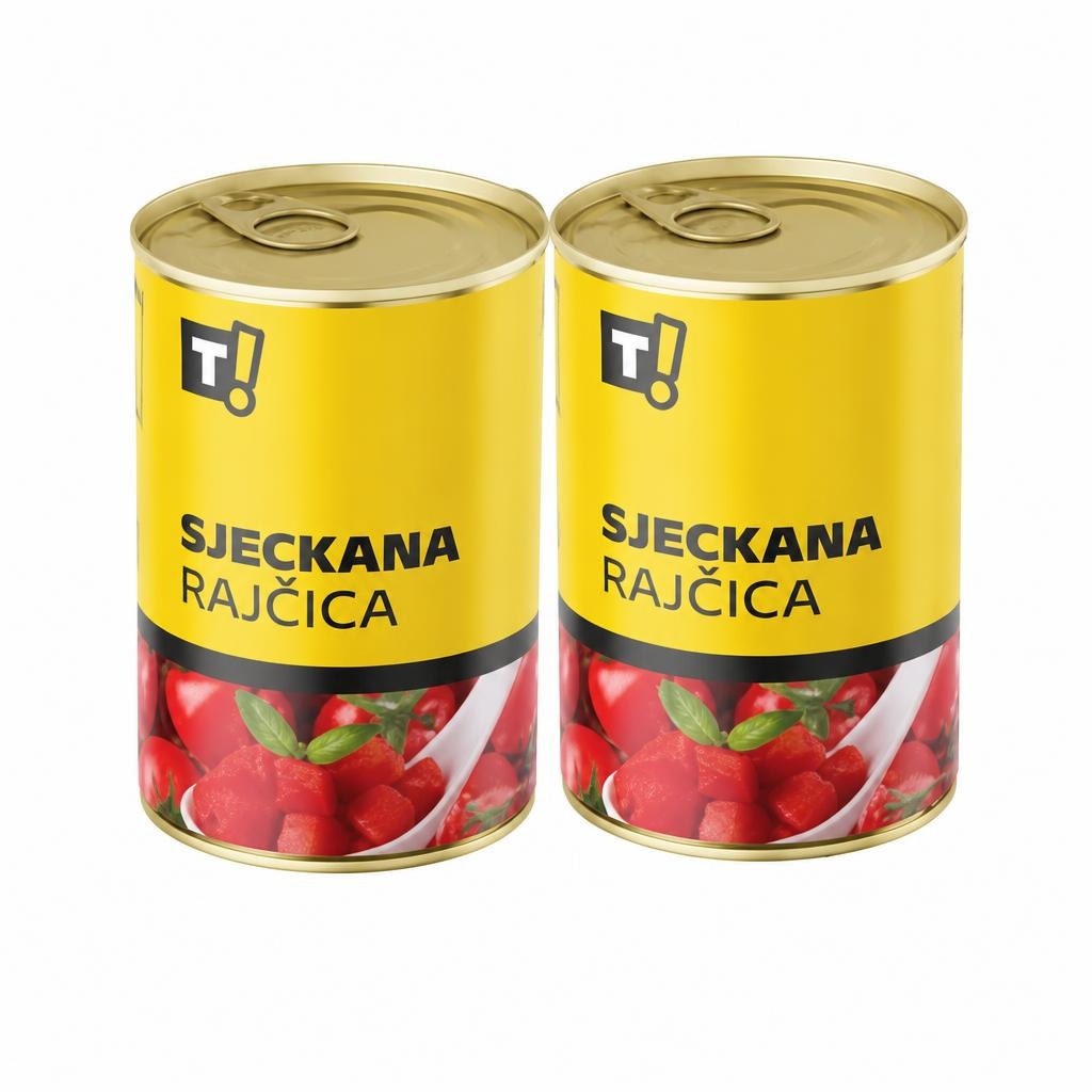 T! Sjeckana rajčica 400 g - Akcija u trgovini Tommy