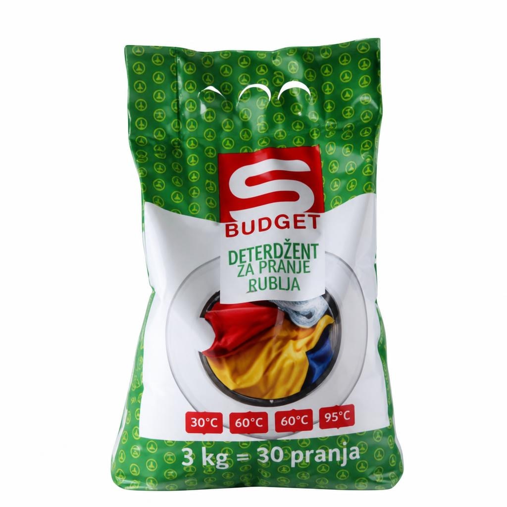 Deterdžent za pranje rublja 3 kg S-BUDGET - Akcija u trgovini Spar