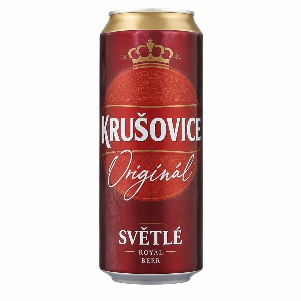Krušovice pivo 0,5l Akcija u trgovini Konzum