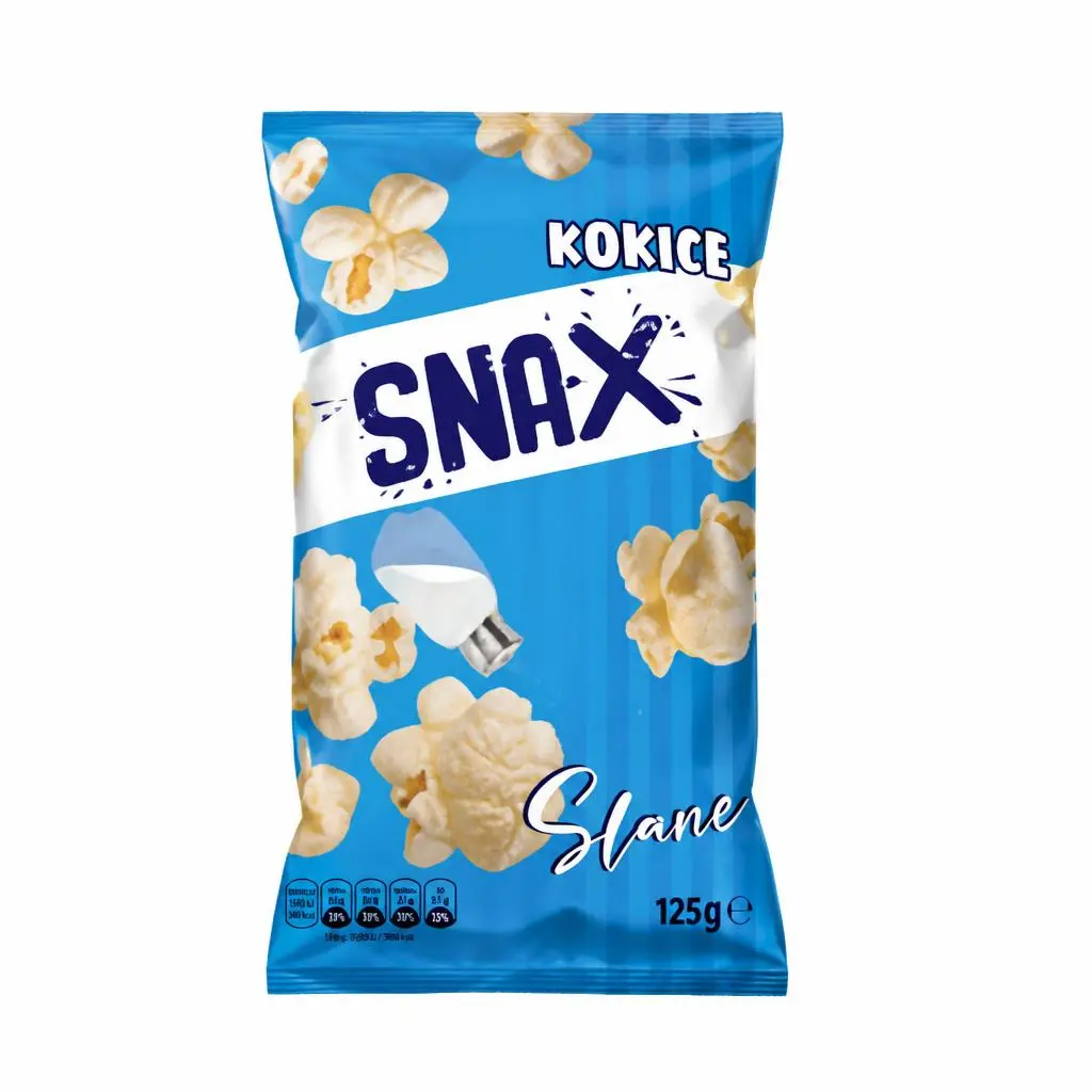 Snax kokice 125 g Akcija u trgovini Boso