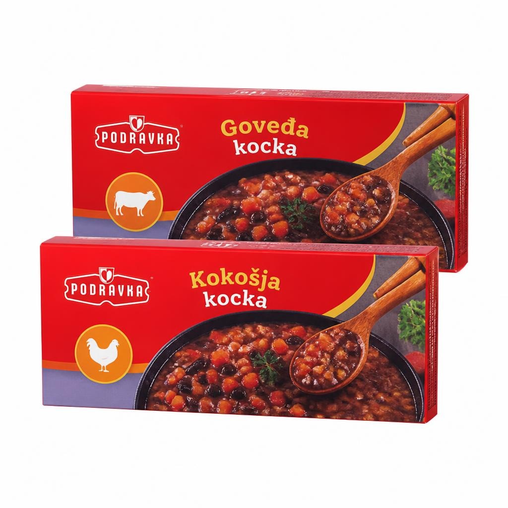 Podravka kocka za juhu 120 g Akcija u trgovini Studenac