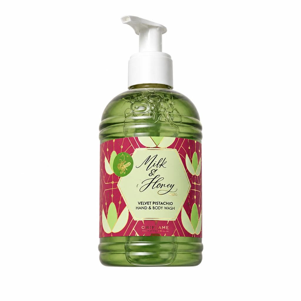 Milk & Honey Gold Velvet Pistachio sredstvo za pranje ruku i tijela 300 ml Akcija u trgovini Oriflame