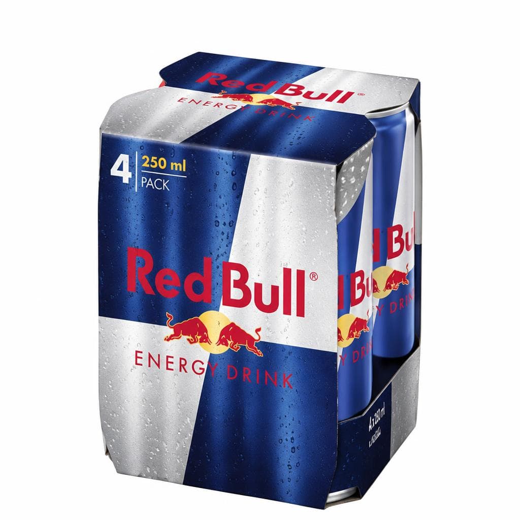 Red Bull energetski napitak 4x0,25l Akcija u trgovini Konzum
