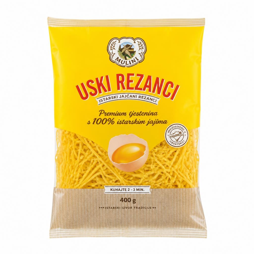 Mulini Tjestenina rezanci 400 g Akcija u trgovini Plodine