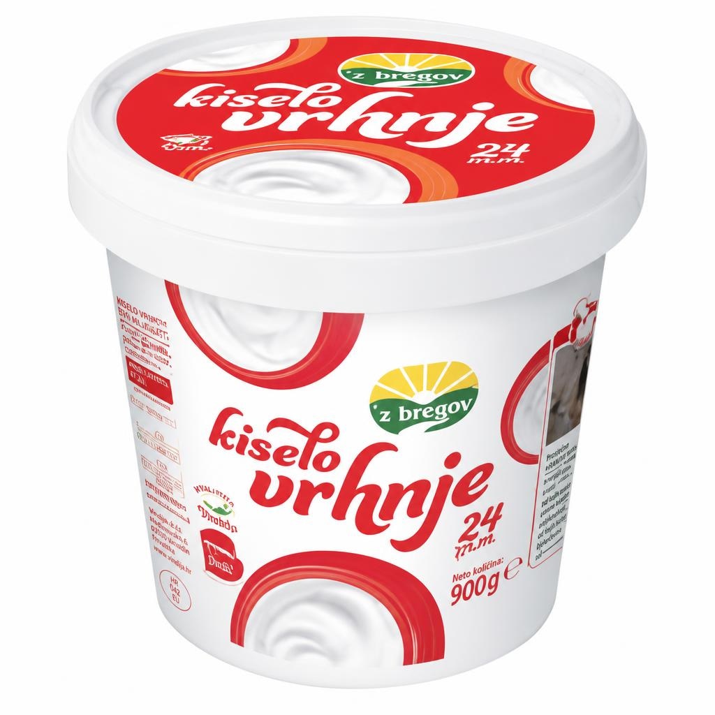 Vindija Kiselo vrhnje 900 g Akcija u trgovini KTC
