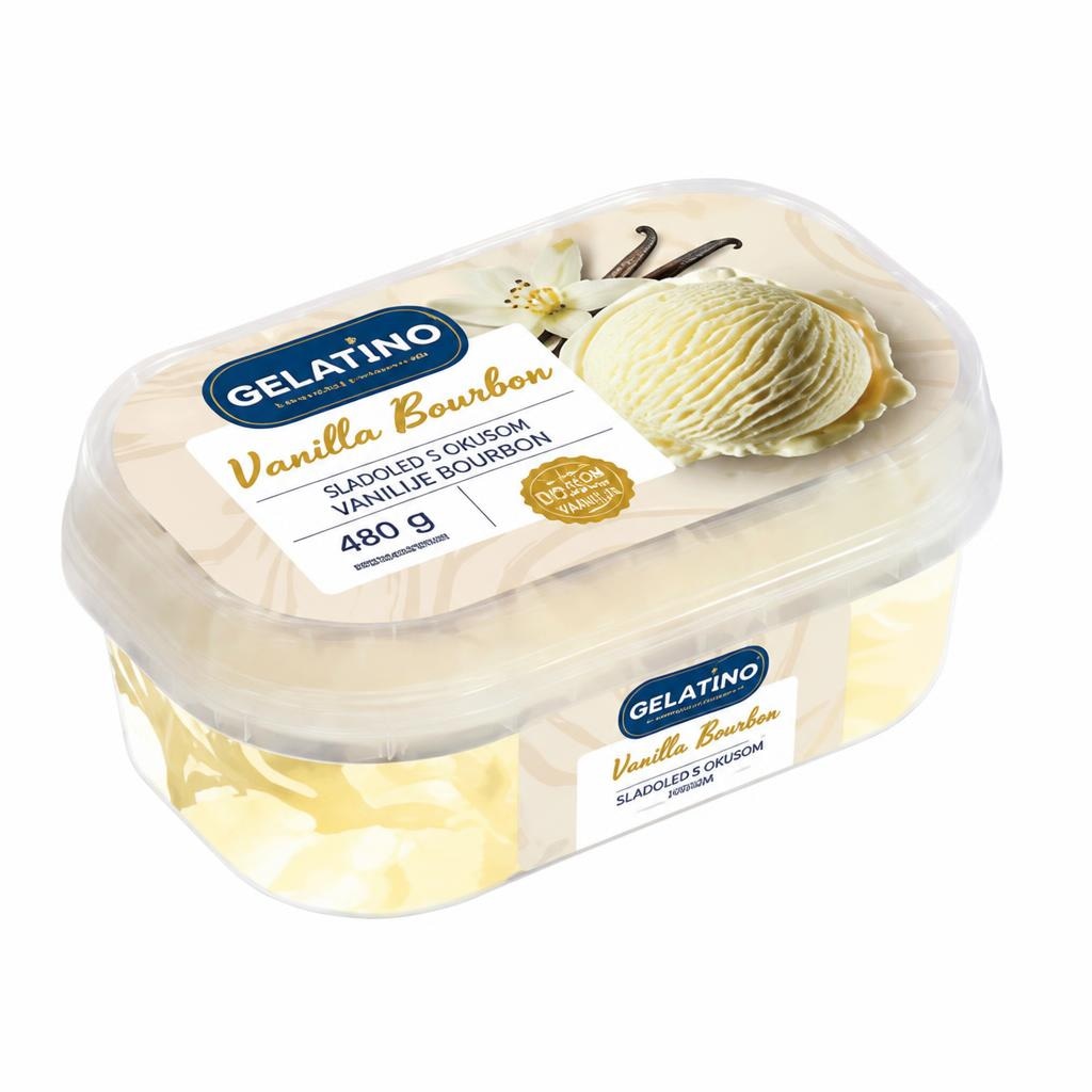 GELATINO Sladoled 900 ml Akcija u trgovini Plodine