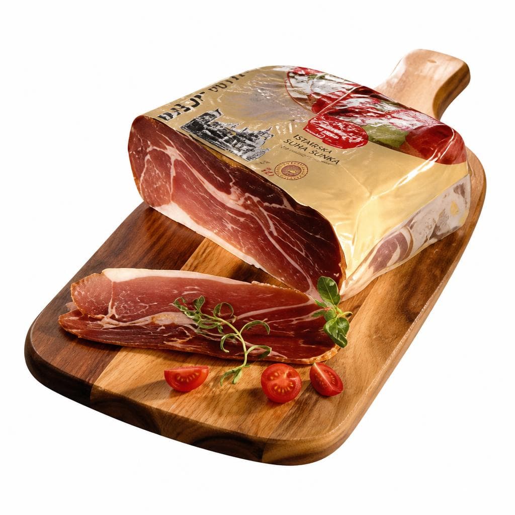 Istarska suha šunka 1 kg Plsinium Akcija u trgovini Konzum