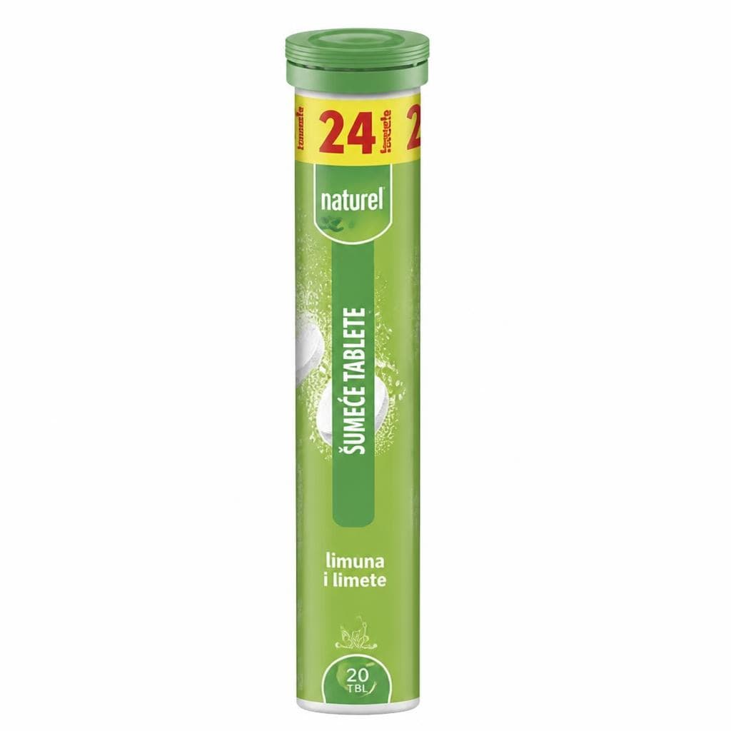 Naturel šumeće tablete 96g Akcija u trgovini Konzum