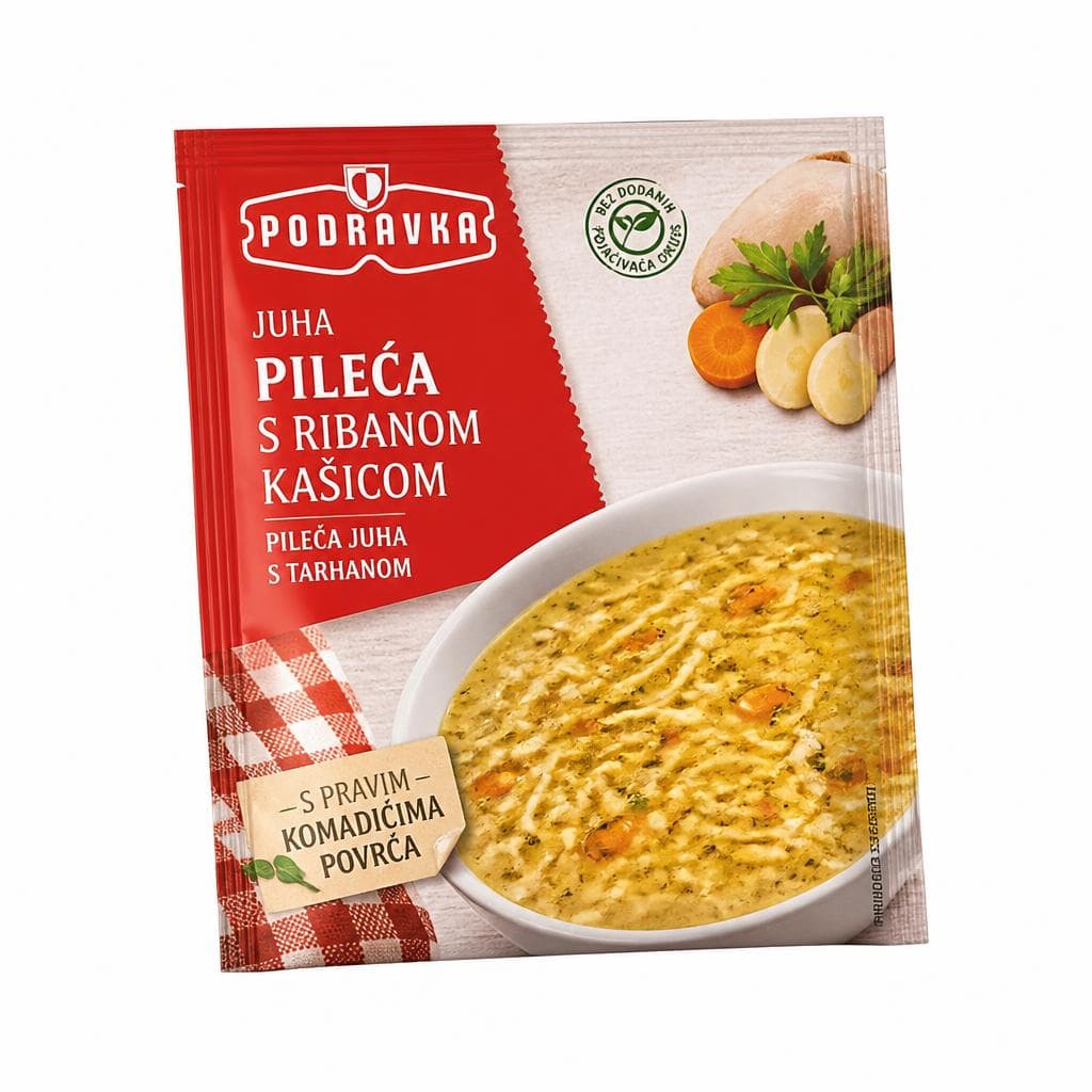 Juha pileća s ribanom kašicom Podravka 65 g Akcija u trgovini NTL